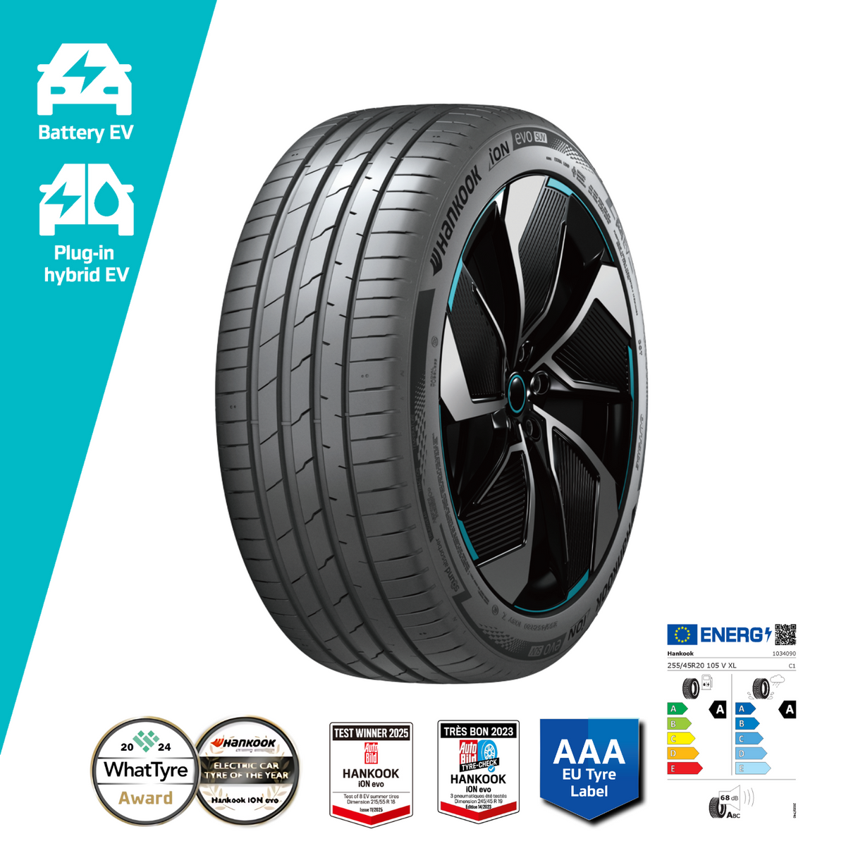 Hankook - iON evo SUV 235/55R19 – Point S 香港