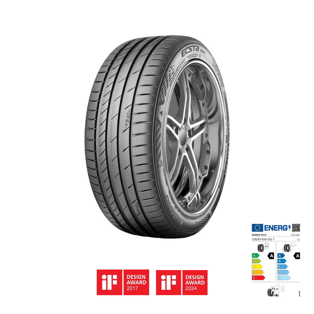 235/65 R17、KUMHO ECSTA PS71 SUV、2024年 Kumho Tire's SUV Technology Excels in Favourable Autobild