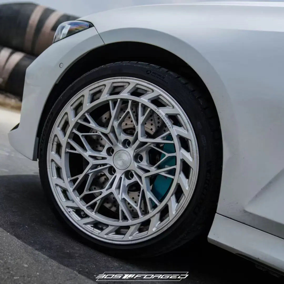 UF313 Brushed Grey 305 Forged Wheels