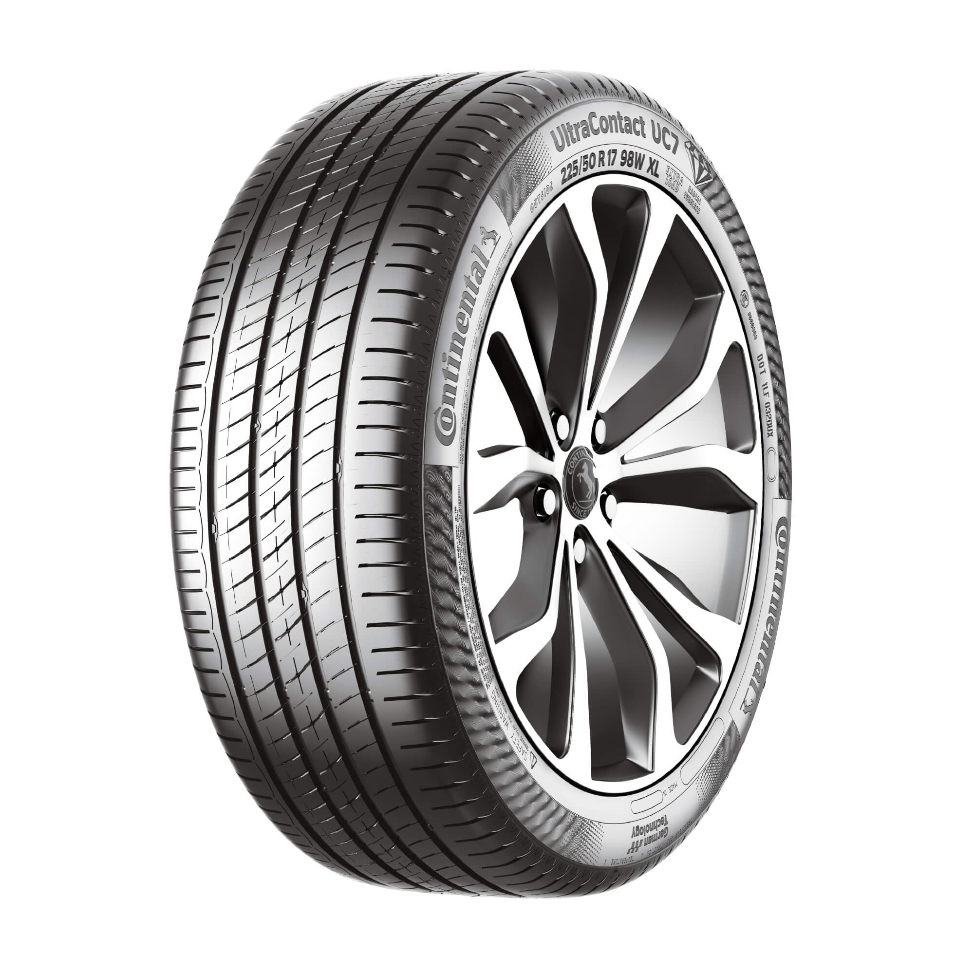10日間使用】Continental UC6 205/50R17 2本セット