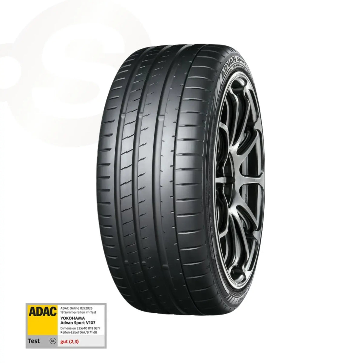 ①YOKOHAMA ADVANSport V107 225/45R18 新品2本 V107_award_040c983c-1fd4-4a8e-